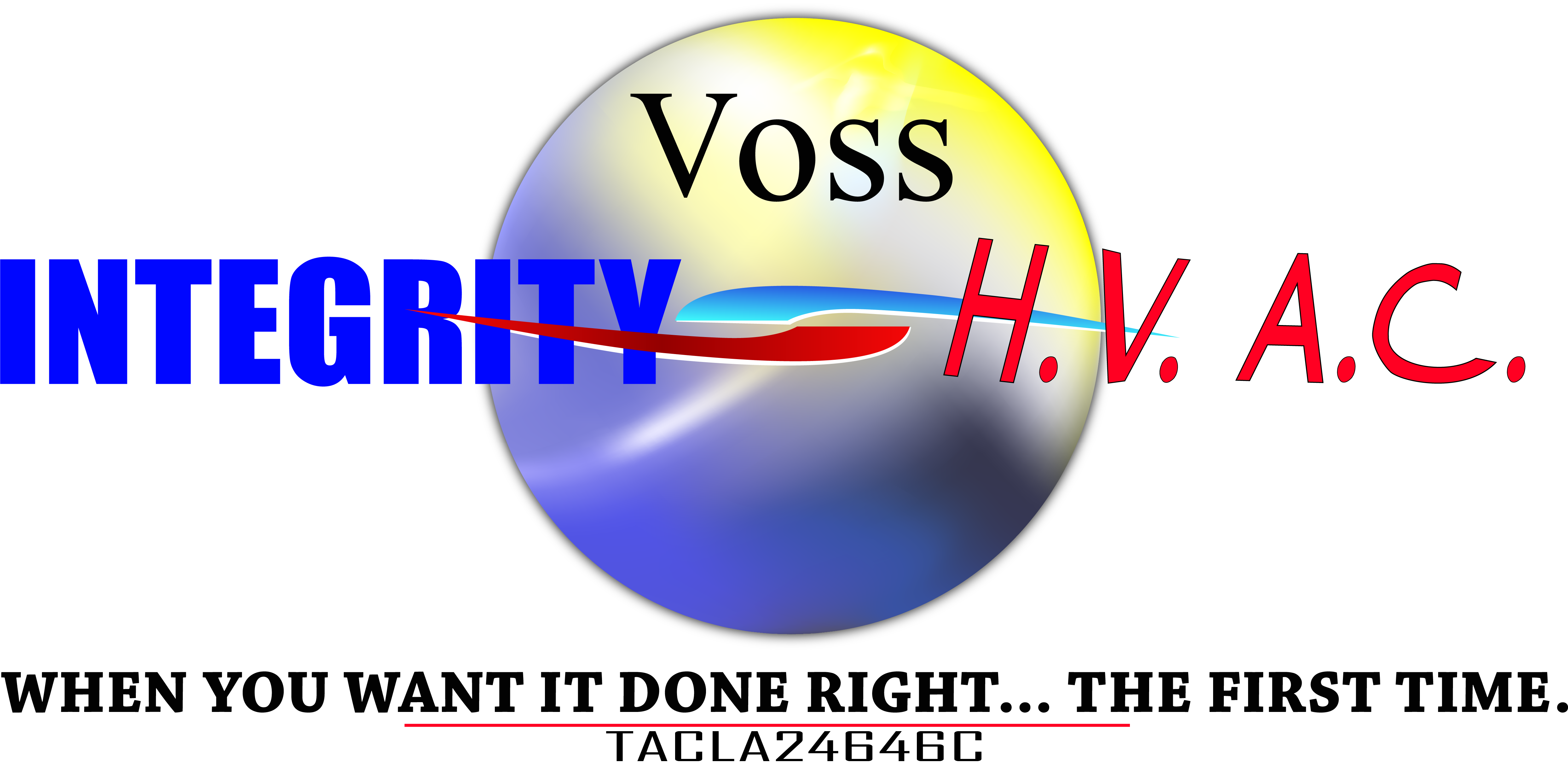 Logo for VOSS' INTEGRITY HVAC